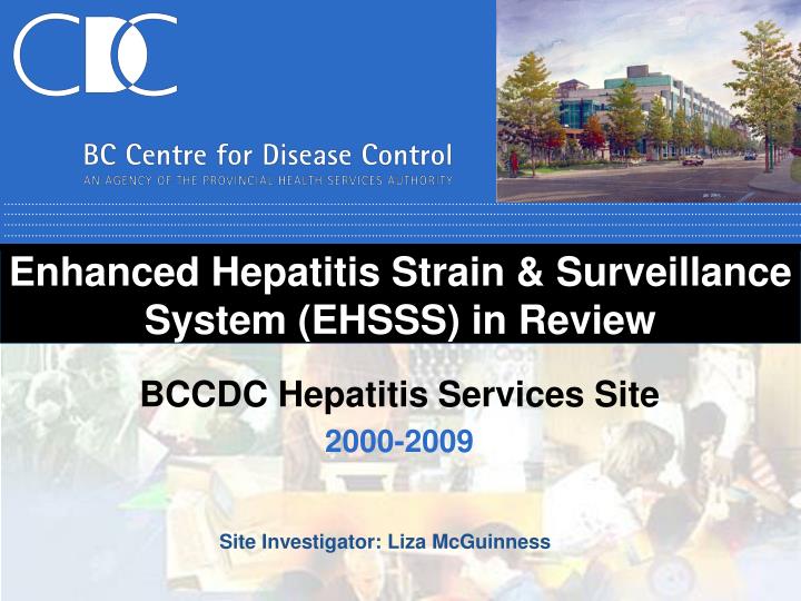 enhanced hepatitis strain surveillance system ehsss in review