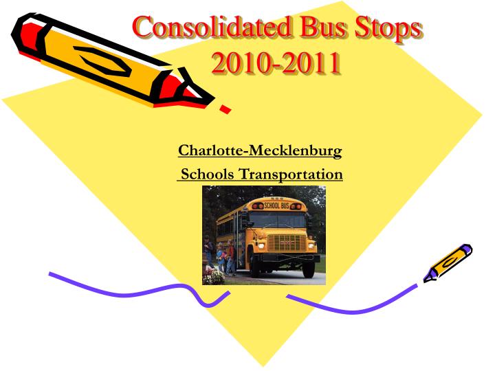 consolidated bus stops 2010 2011