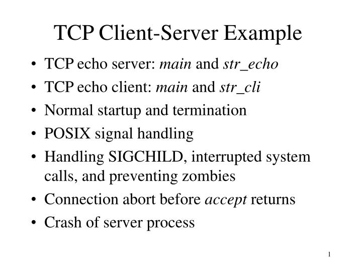 tcp client server example