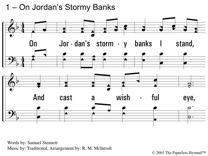 1 on jordan s stormy banks