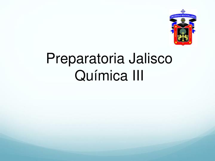 preparatoria jalisco qu mica iii