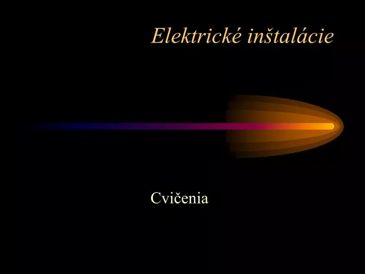 elektrick in tal cie