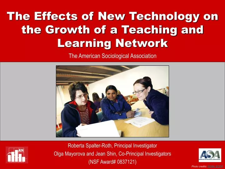 the effects of new technology on the growth of a teaching and learning network