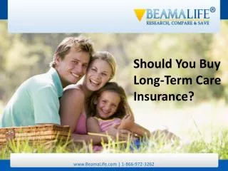 Should You Buy Long Term Care Insurance