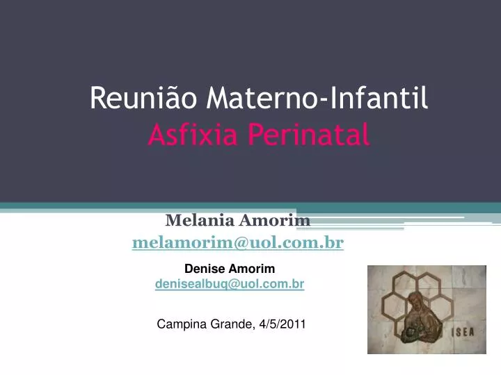 reuni o materno infantil asfixia perinatal