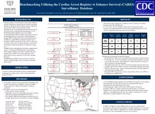 Benchmarking Utilizing the Cardiac Arrest Registry to Enhance Survival (CARES) Surveillance Database