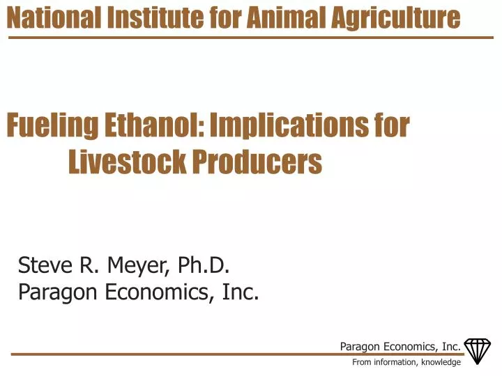 national institute for animal agriculture