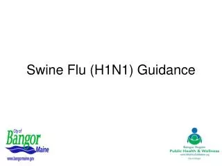 Swine Flu (H1N1) Guidance