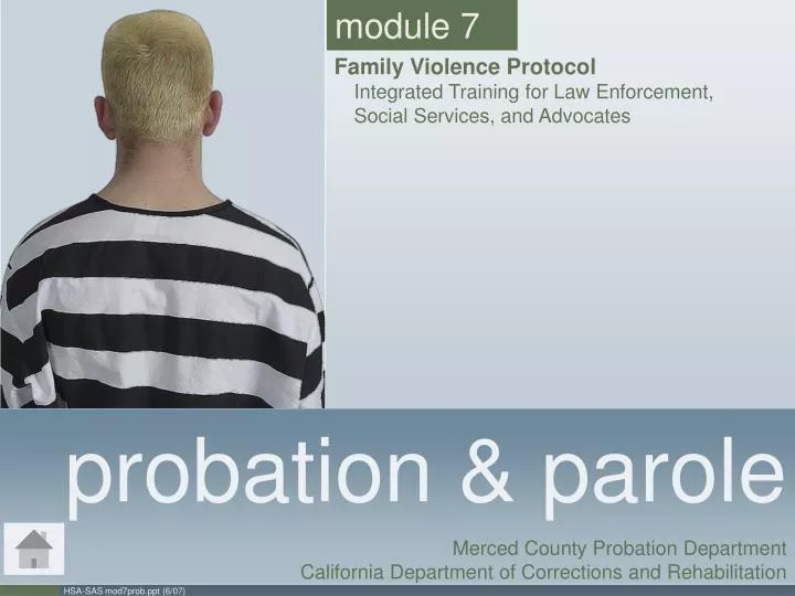 probation parole