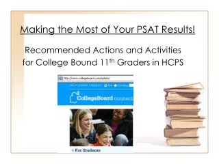 Making the Most of Your PSAT Results!