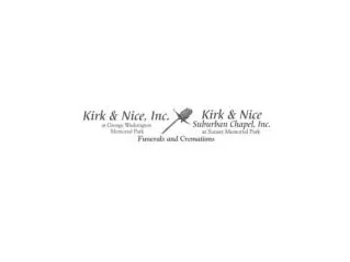 Kirk and Nice Funeral Homes - Funerals & Cremations Pennsylvania