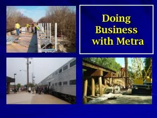 Doing Business with Metra