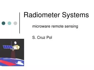 Radiometer Systems
