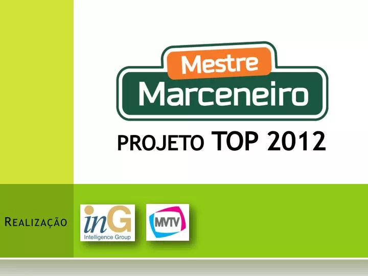 projeto top 2012