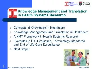 Knowledge Management and Translation in Health Systems Research