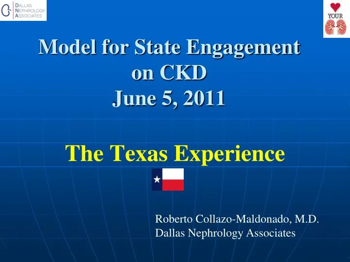model for state engagement on ckd june 5 2011