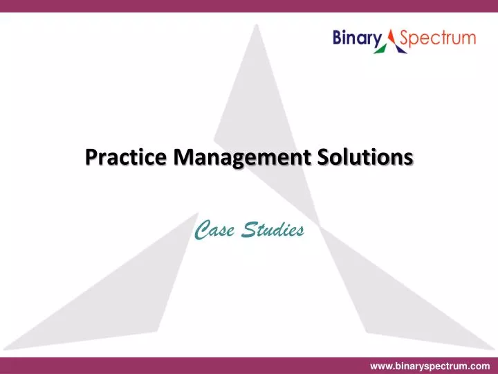 practice management solutions