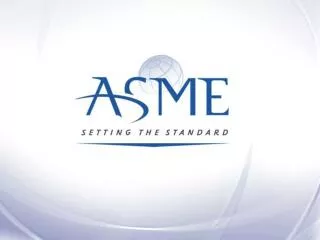 ASME Institutes