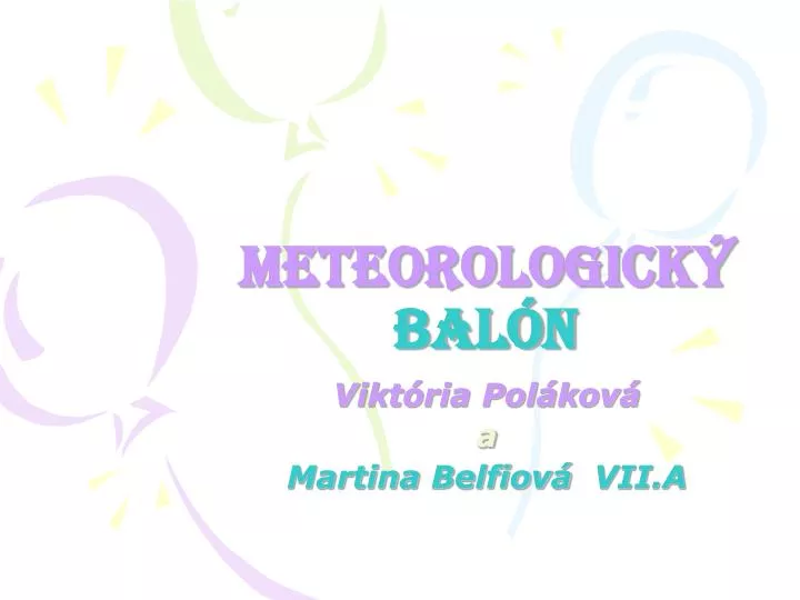 meteorologick bal n