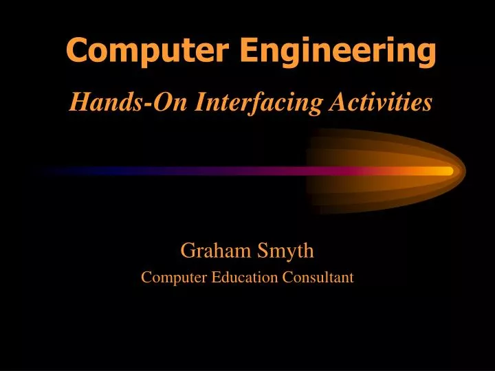 computer engineering hands on interfacing activities