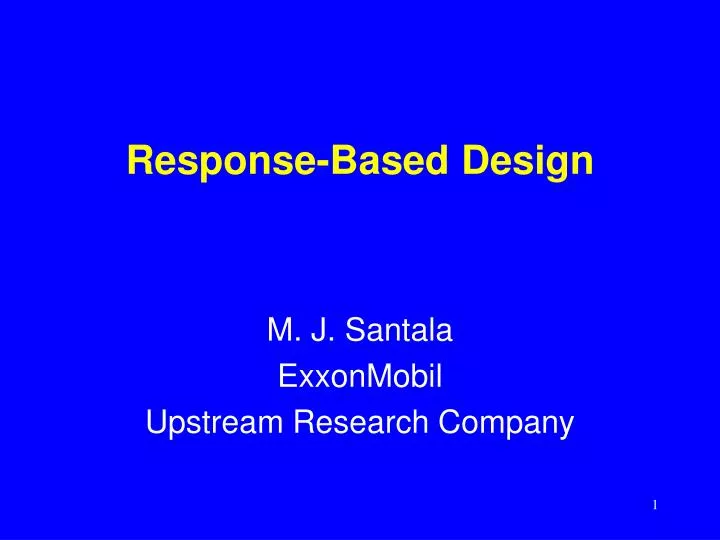 response based design