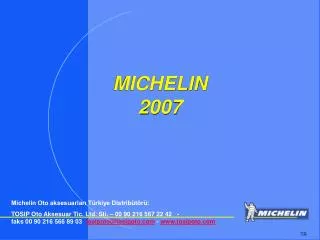 michelin 2007