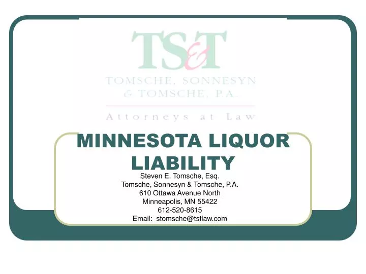 minnesota liquor liability