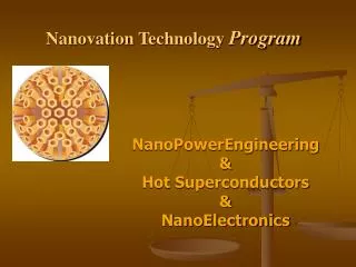 Nanovation Technology Program