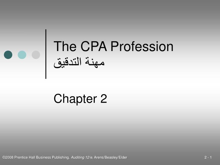 the cpa profession