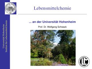 Lebensmittelchemie