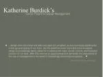 Katherine Burdick’s - slide 1