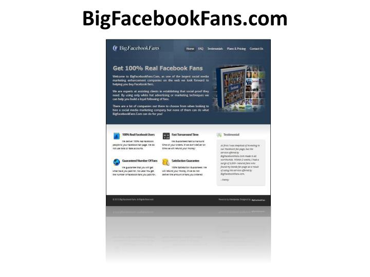 bigfacebookfans com