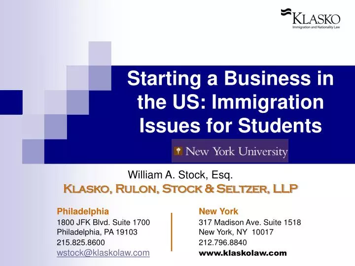 starting a business in the us immigration issues for students