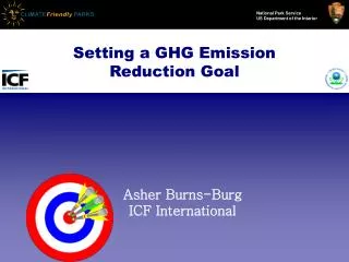 Setting a GHG Emission Reduction Goal