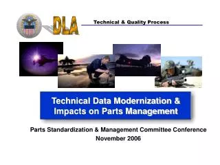 Technical Data Modernization &amp; Impacts on Parts Management