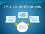PPT - Section 4(f) Overview Workshop PowerPoint Presentation, free ...