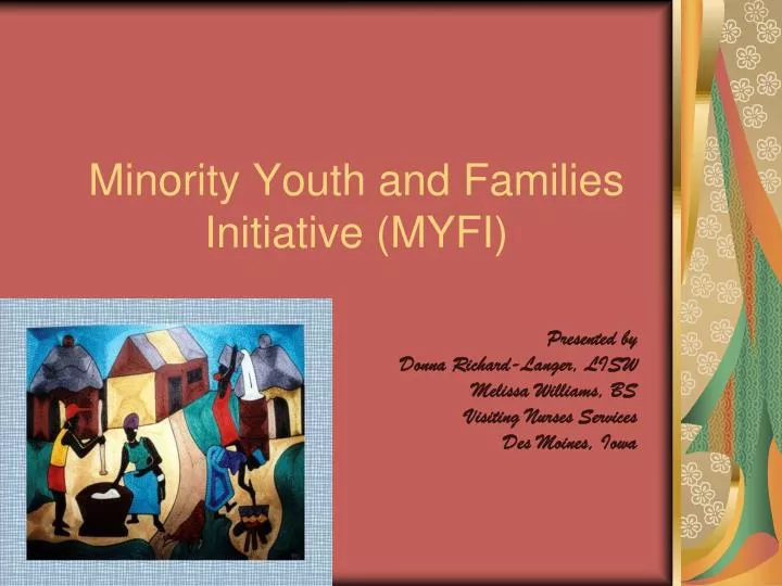 minority youth and families initiative myfi