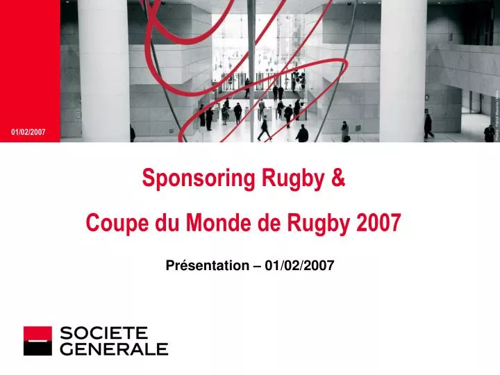 sponsoring rugby coupe du monde de rugby 2007