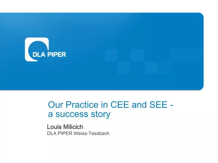 our practice in cee and see a success story