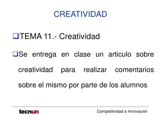 creatividad