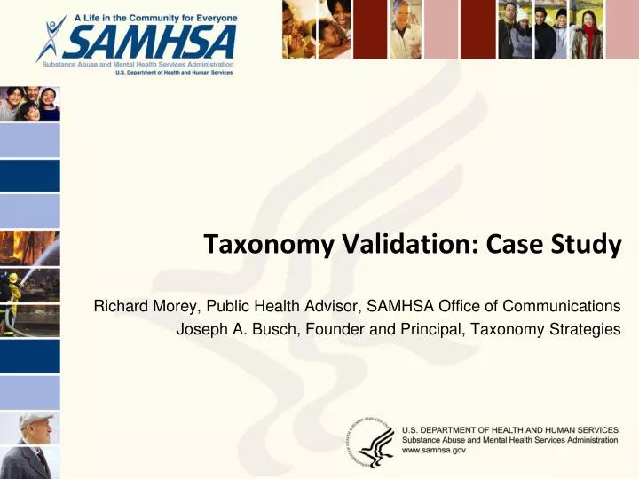 taxonomy validation case study