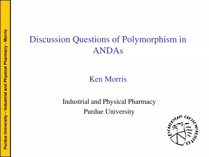 discussion questions of polymorphism in andas ken morris