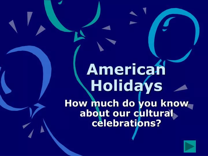american holidays