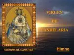VIRGEN DE CANDELARIA - slide 1