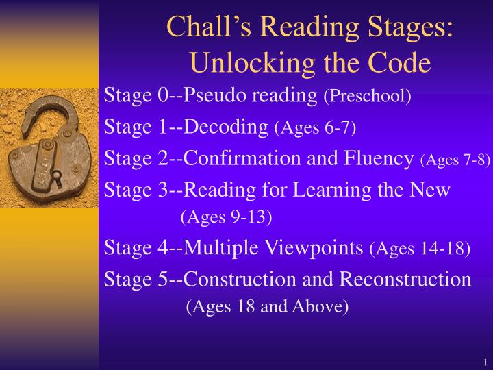 chall s reading stages unlocking the code