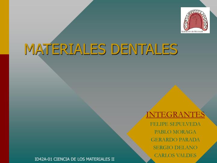 materiales dentales