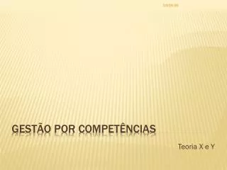 teoria x e y