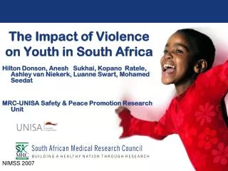 The Impact of Violence on Youth in South Africa