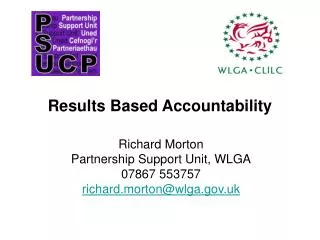 Results Based Accountability