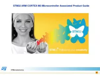 STM32 ARM CORTEX-M3 Microcontroller Associated Product Guide